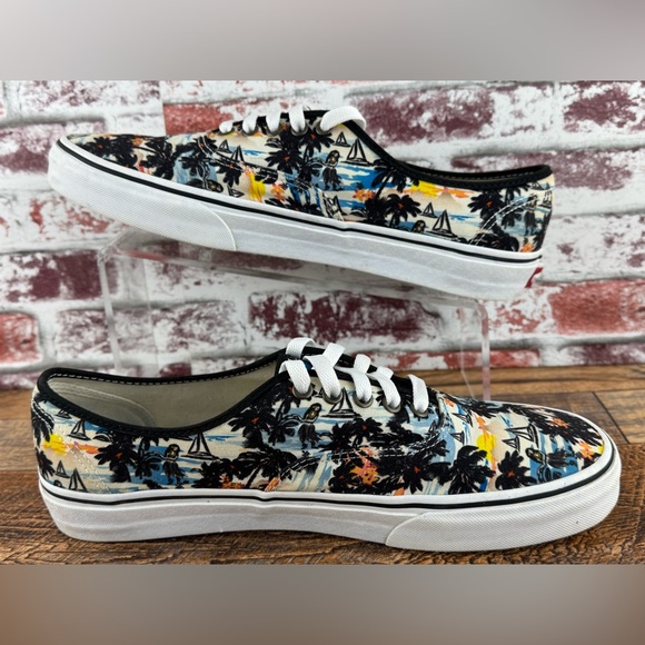 VANS "Off The Wall" Aloha Print Unisex Sneakers, US Size Men 11.5, Women N/A - Picture 2 of 11